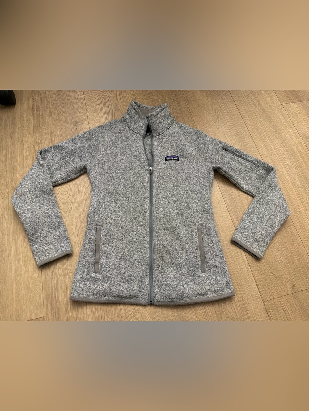 Patagonia Women’s Gray Better Sweater Full-Zip Jacket XS